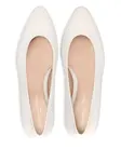 Кожаные балетки Gianvito Rossi, белый - фото 4