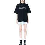 Футболка унисекс черная We11Done, черный - фото 3