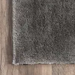 Ковер Loni Solid Shag Area Rug nuLOOM, 76x183 см, темно-синий - фото 40
