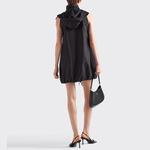 Платье без рукавов женское черное Prada - фото 3