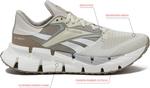 Мужские беговые кроссовки Reebok Floatzig, Bone/Moonstone/Ash - фото 2
