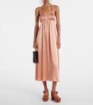 Жаннетта 80 кожаные сандалии с шипами Chloé, Ginger Brown - фото 3