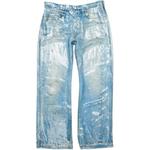 Джинсы с пайетками Acne Studios, синий - фото