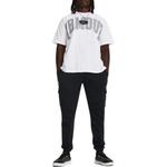 Брюки essential fleece cargo pants 'black' Under Armour, черный - фото 3