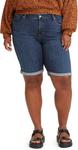Женские бермуды Levi's, Lapis Midnight - Medium Indigo - фото