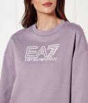 Свитер Loose fit Ea7, лавандовый - фото 4