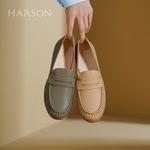 Лоферы женские Harson, хаки - фото 14