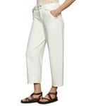 Брюки Sanctuary Side Car Denim Barrel, Bleached White - фото 2