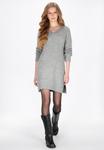 Платье DreiMaster Jumper dress, Grey Melange/Light Grey - фото 2