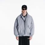 Nerdy Пуховик унисекс серый, Gray - фото 4