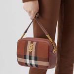 Burberry Сумка через плечо Lola Bag Wool Camera - фото 11