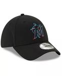 Кепка эластичного кроя Miami Marlins Team Classic 39THIRTY New Era, черный - фото 3