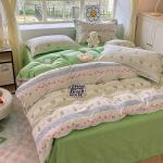 LUOLAI HOME Комплект постельного белья, 150 см, 4 предмета - фото 9