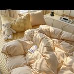 LUOLAI HOME Постельное белье, комплект 3 предмета, пододеяльник 100х150 см, зеленый - фото 10