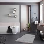 Ковер для ванны Schöner Wohnen, серебряный - фото 2