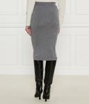 Юбка женская Pinko облегающего кроя шерстяная, серый - фото 3