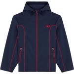 DIESEL Куртка худи, Dark Blue - фото