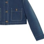 Джинсовая куртка женская Gucci, синий - фото 2