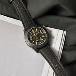 VERSACE Часы Chrono Master 44mm, Black Gold - фото 10