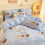 LUOLAI HOME Комплект постельного белья, 120 см, 3 предмета - фото 7