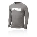 Спортивный топ OMM Bearing Long Sleeved Running, серый - фото 2