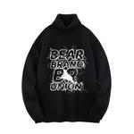 Трикотажная футболка унисекс BEAR UNION, цвет хаки - фото 4