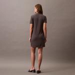 SS25 платье с короткими рукавами Women's Calvin Klein, коричневый - фото 6