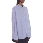 Maison Kitsune Рубашка Women's Marine Blue Stripe - фото 7