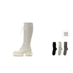 Сапоги Sugar Drop до колена женские Daphne Lab, цвет Cream White - фото 11