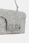 Сумка DKNY, серебряный - фото 4