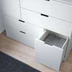 Комод с 6 ящиками NORDLI IKEA, 120x99 см, белый - фото 4