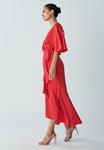 Длинное платье MERA MIDI DRESS WILLA, красный - фото 5