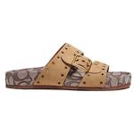 Шлепанцы COACH Ally Женские, Brown - фото 2