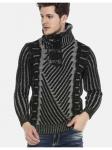 Пуловер Cipo & Baxx Pullover, цвет BLACK-GREY - фото