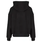 Худи Urban Classics Jacquard Velvet Oversized, черный - фото 4