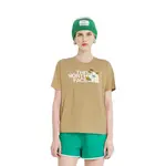 Футболка женская хаки The North Face - фото 4