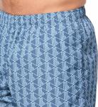 Мужские плавки Lacoste с монограммой, Dark Teal & Blue - фото 3