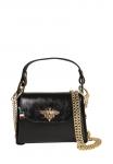Сумка DrachenLeder Handbag, Schwarz Metallic/Black - фото