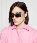 Солнцезащитные очки Swarovski, серебро - фото 2