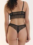 Erlich Textil Трусы String ICONIC MESH BRAZIL STRING in schwarz - фото 5