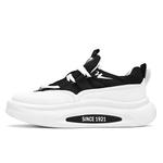 Кроссовки мужские низкие белые/черные Binary - фото