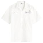 Рубашка с вышивкой для отпуска Necessities Service Works, белый - фото