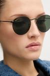 Солнцезащитные очки ROUND METAL Ray-Ban, черный - фото 7