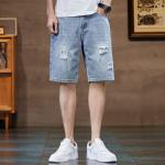 Джинсовые шорты мужские синие Jeep - фото 4