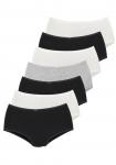 VIVANCE Трусики Stone, черные, белые - фото