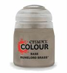 Аксессуары Citadel Base Paint: Runelord Brass (12ml) - фото