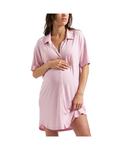 Футболка Мечтательная ночь Ripe Maternity, Dusty pink - фото