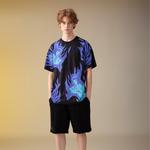 Футболка унисекс CLOT, синий - фото 6