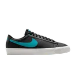 Кеды Nike Zoom Blazer Low Pro GT SB 'Black Dusty Cactus', черный - фото