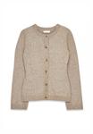 Кардиган NA-KD Cardigan, Beige Melange/Beige - фото 4